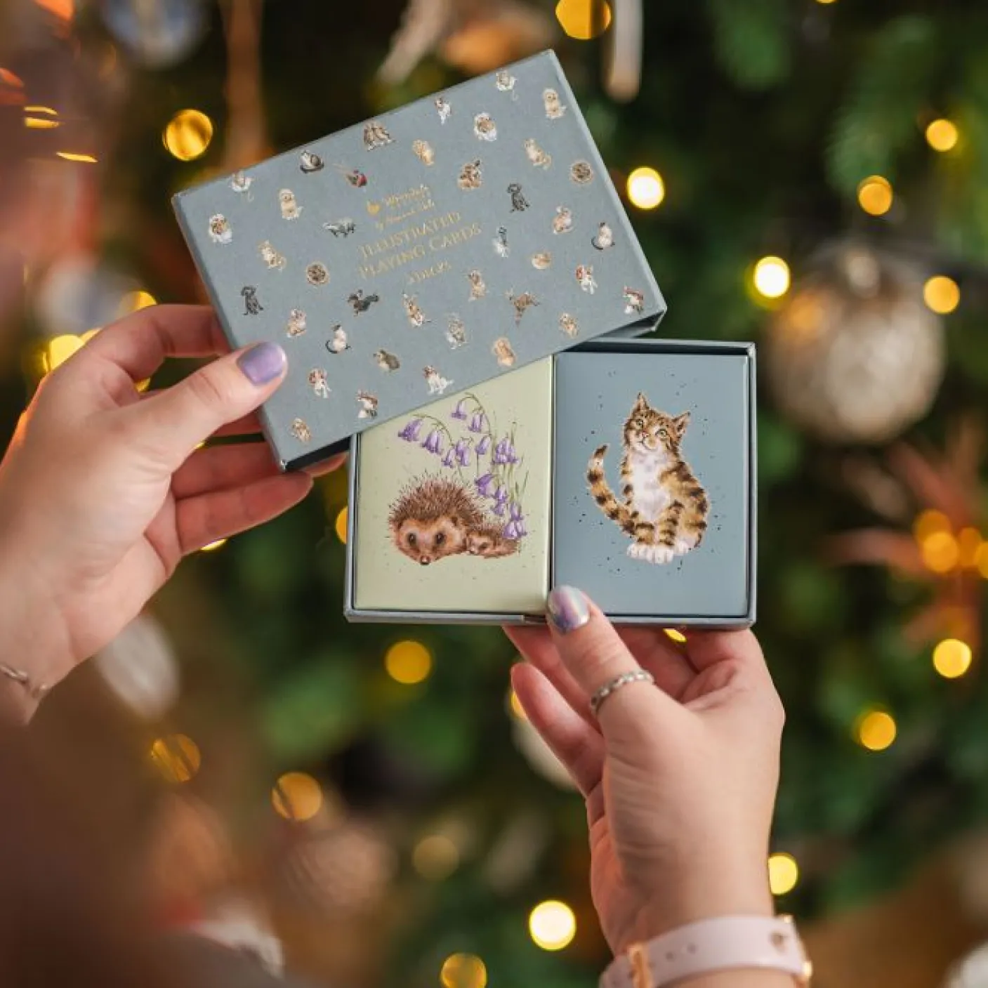 The Country Set Playing Card Gift Set by Hannah Dale