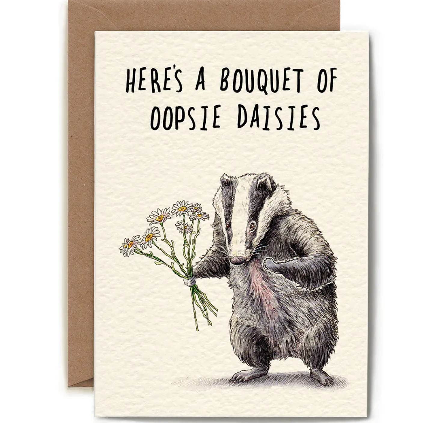 Oopsie Daisies Greetings Card