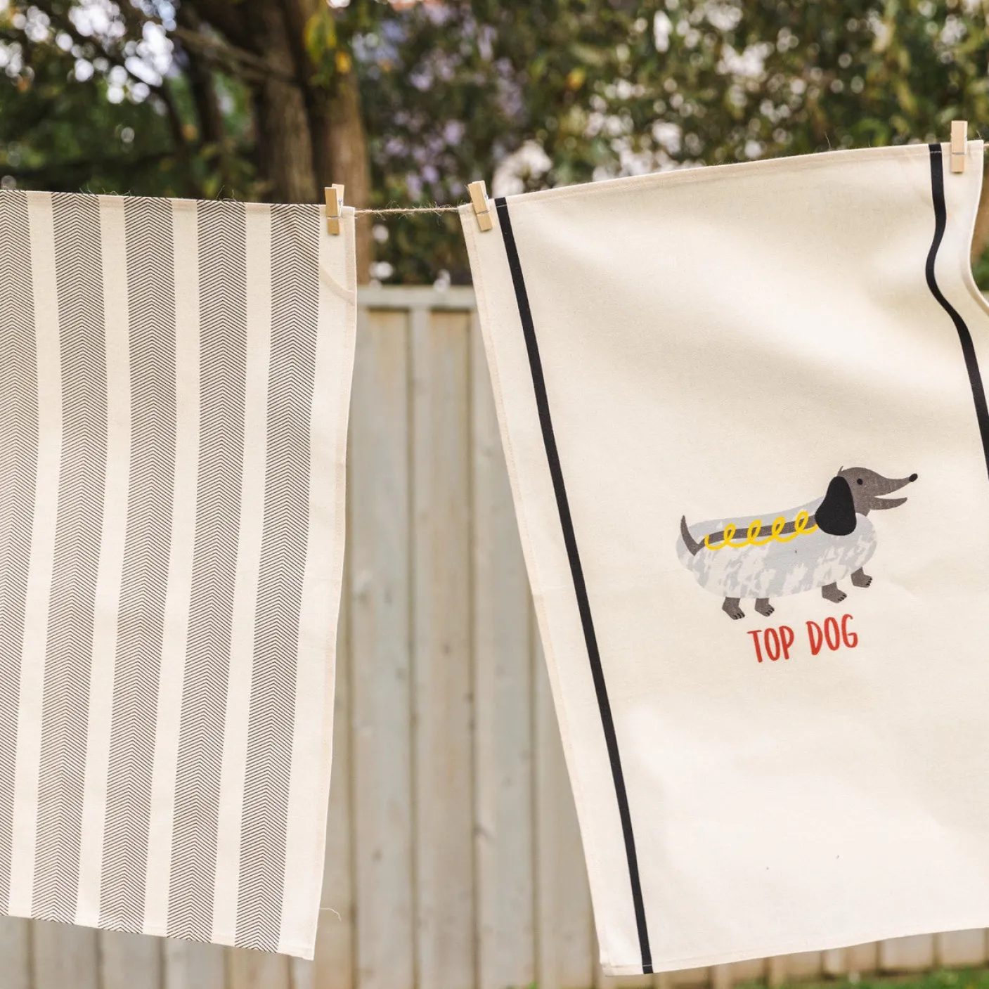 Top Dog Set of 2 Tea Towels