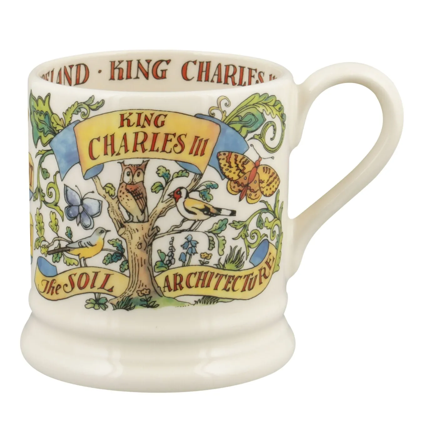 King Charles III 1/2 Pint Mug