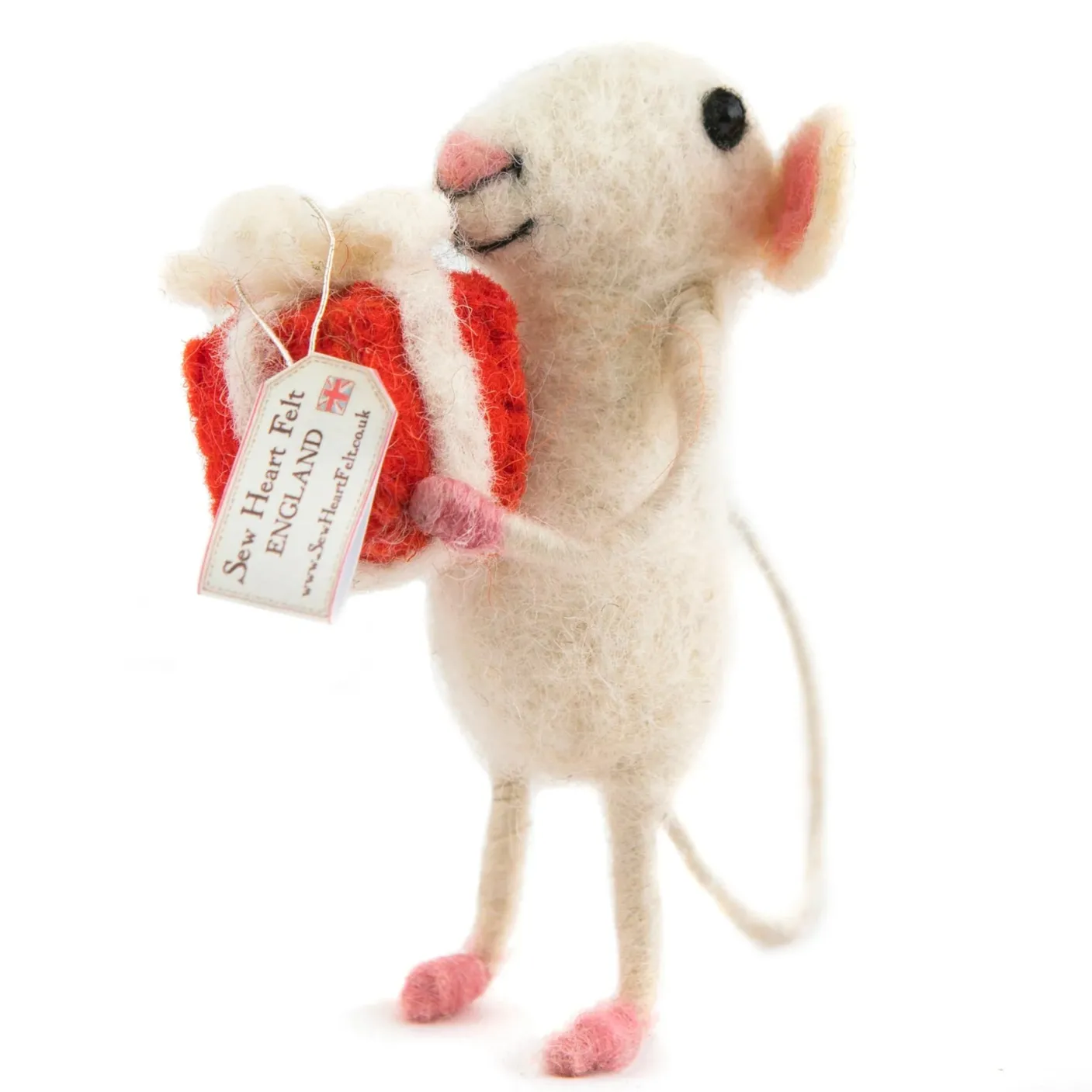 Felt Mouse with Present