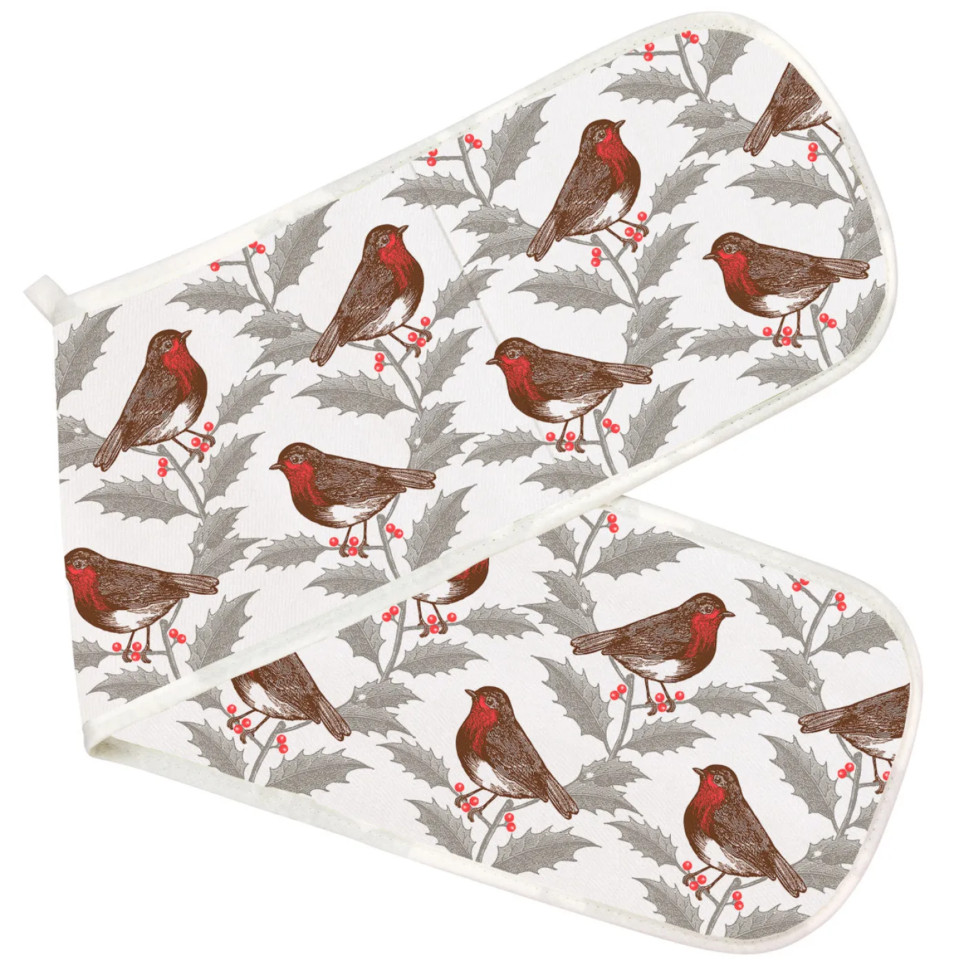 Robin & Holly Double Oven Glove