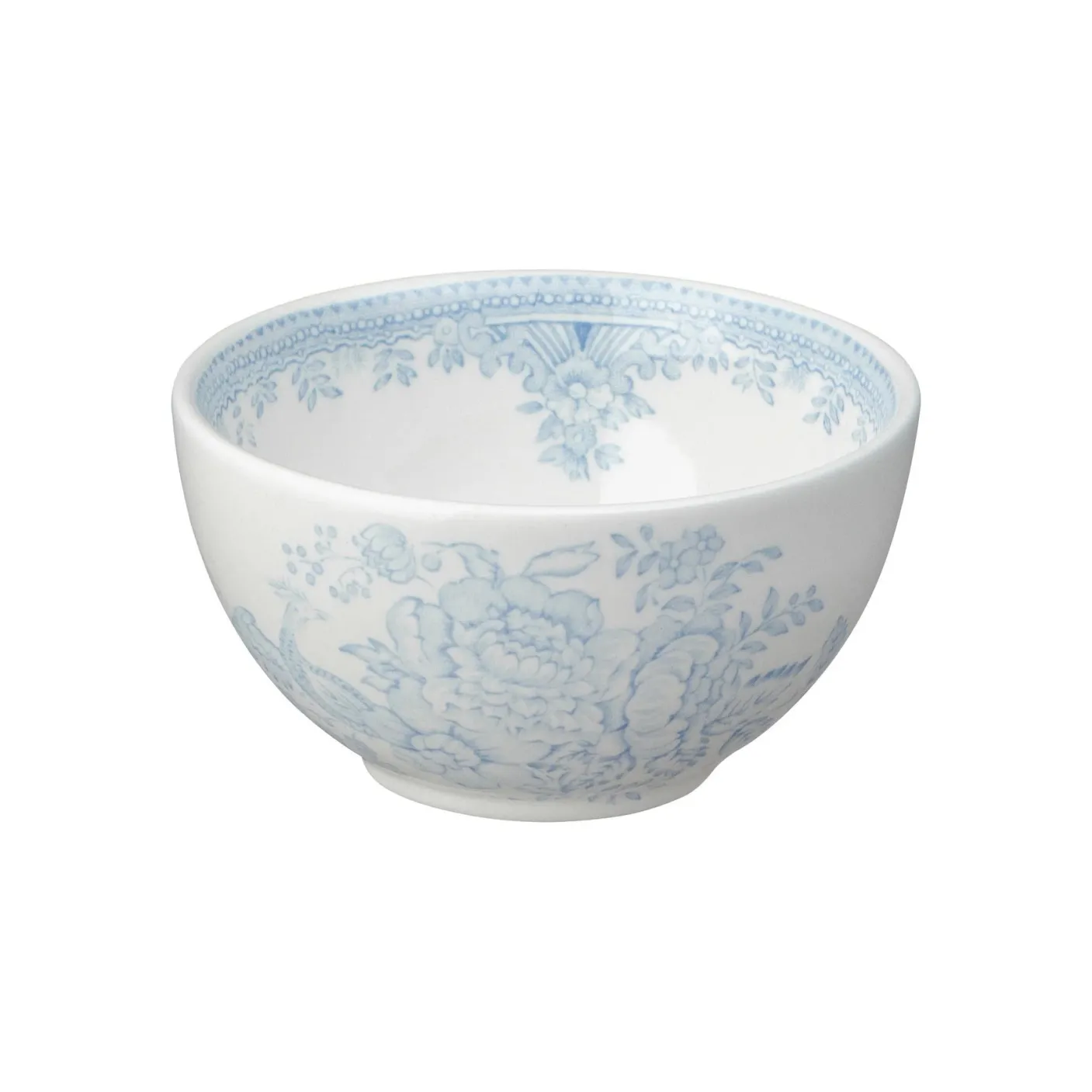 Blue Asiatic Pheasants Mini Footed Bowl - 4.75in/12cm