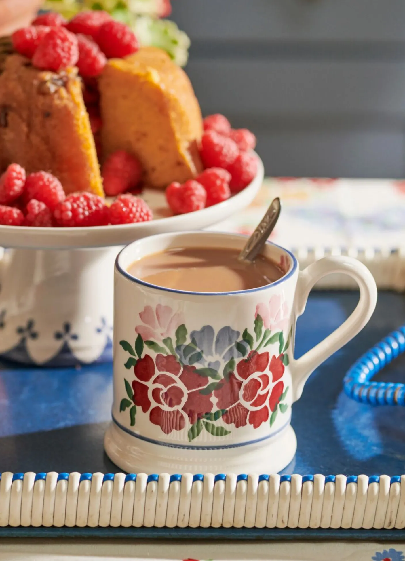 Antique Roses 1/2 Pint Mug