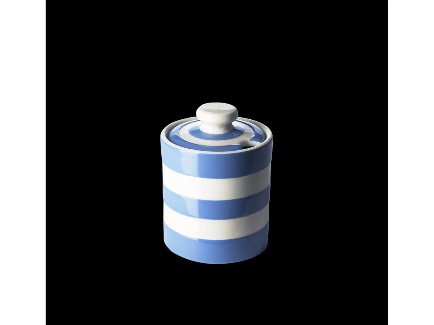 Cornishware Honey/Marmalade Pot