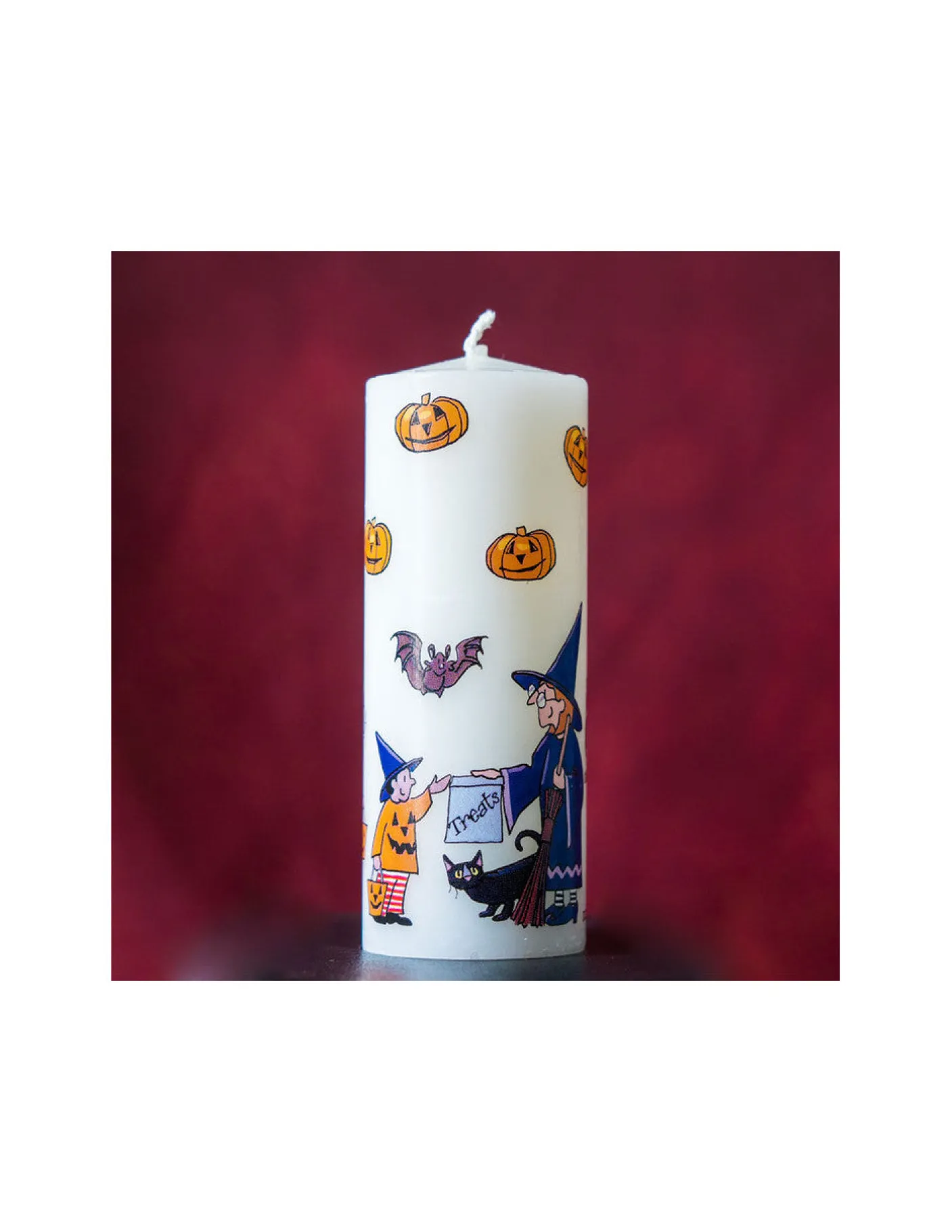 Halloween Mini Pillar Candle