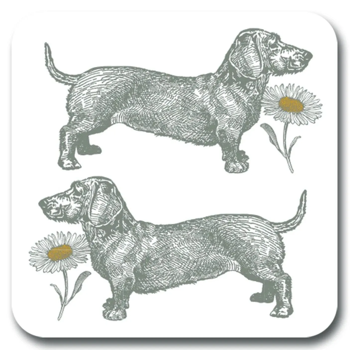 Dog and Daisy Pot Stand