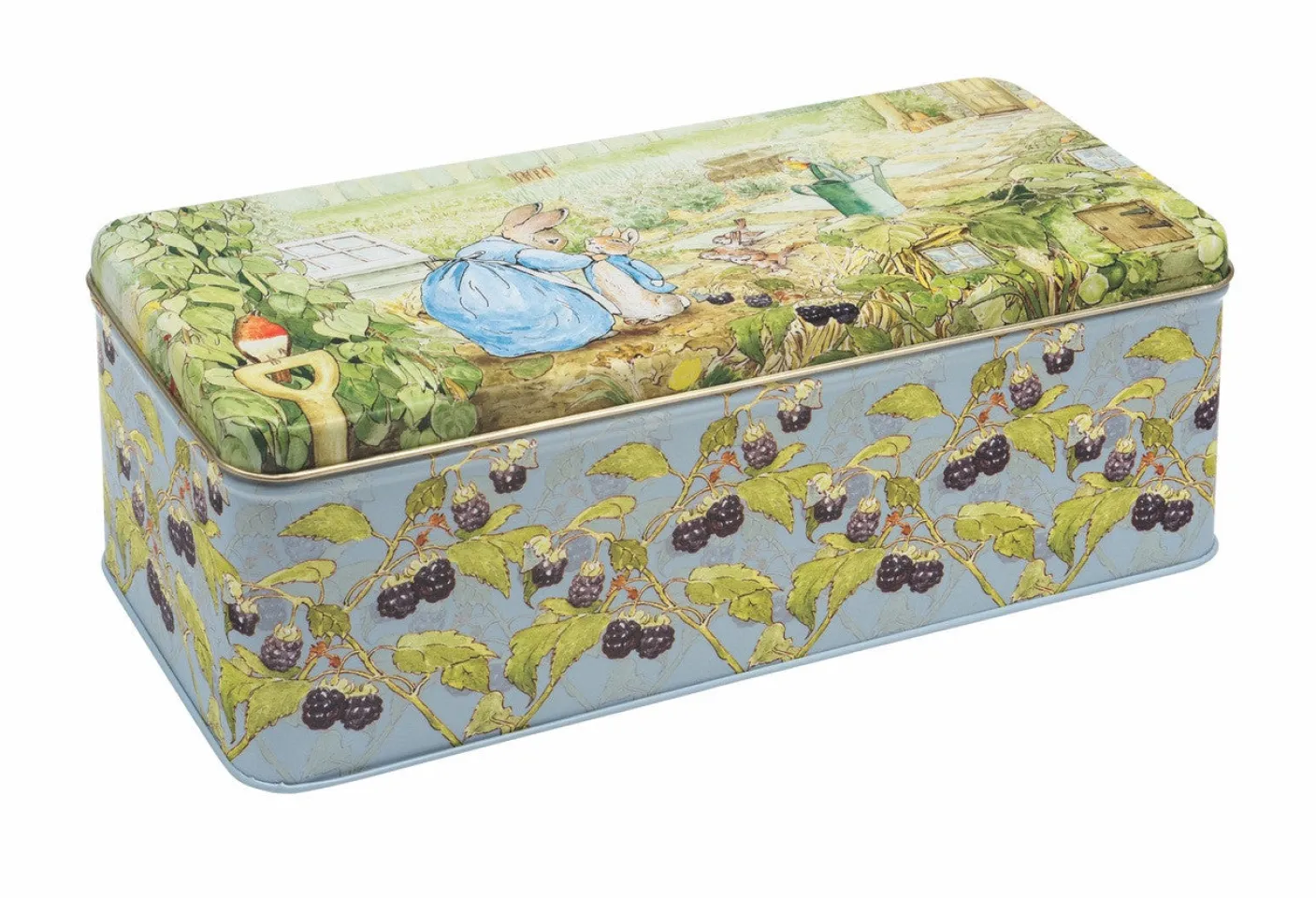 Peter Rabbit Long Deep Rectangular Tin
