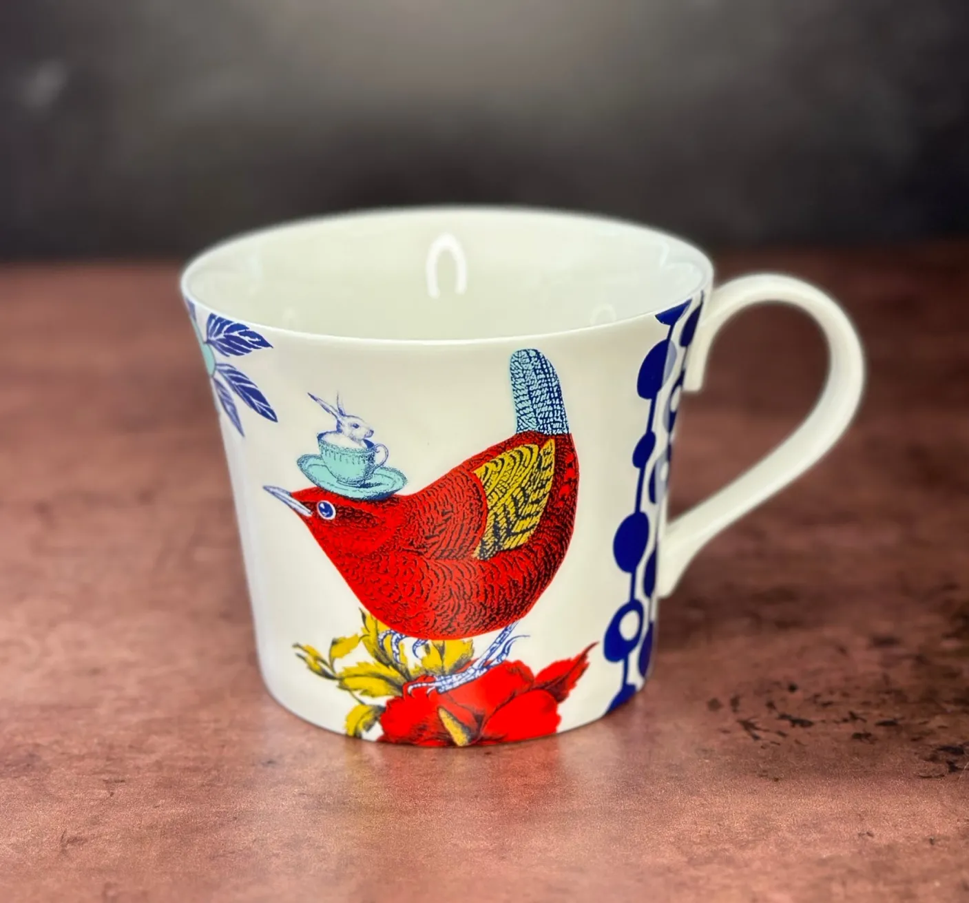 Arcadia Wren Bone China Mug