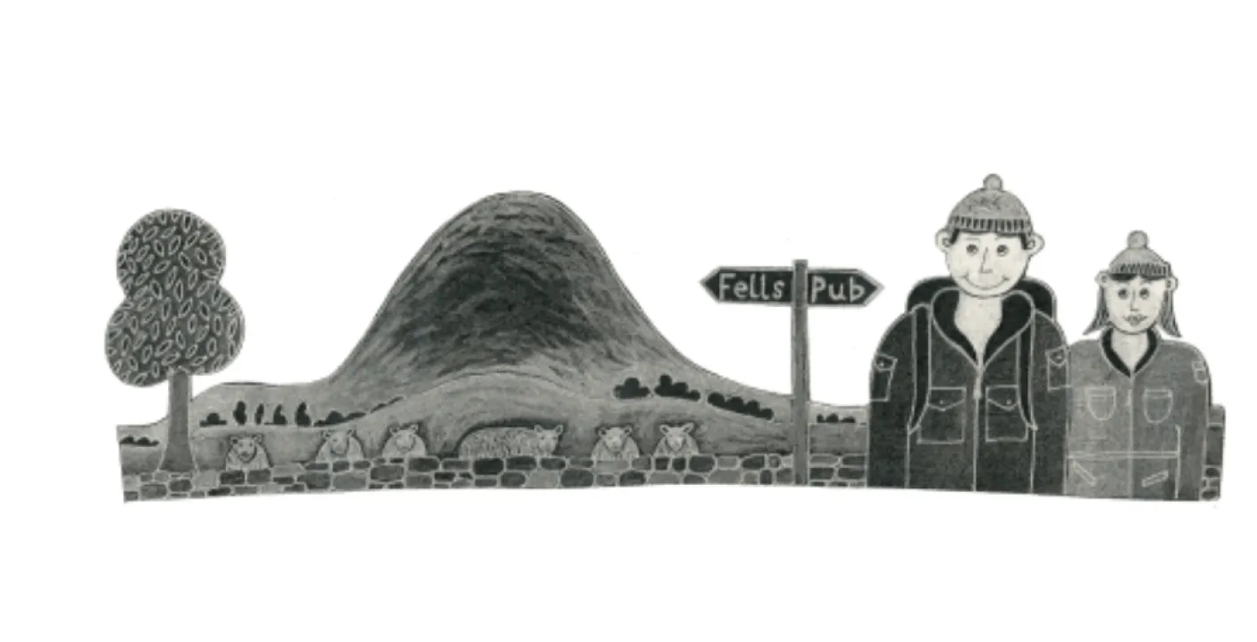 The Fell Walker Mug by Moorland Pottery