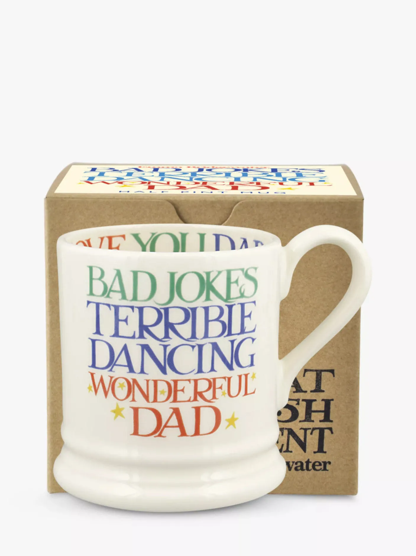 Rainbow Toast Wonderful Dad 1/2 Pint Mug Boxed