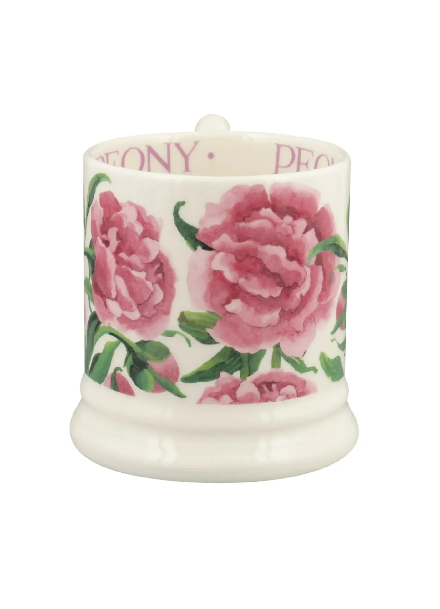 Pink Peony 1/2 Pint Mug
