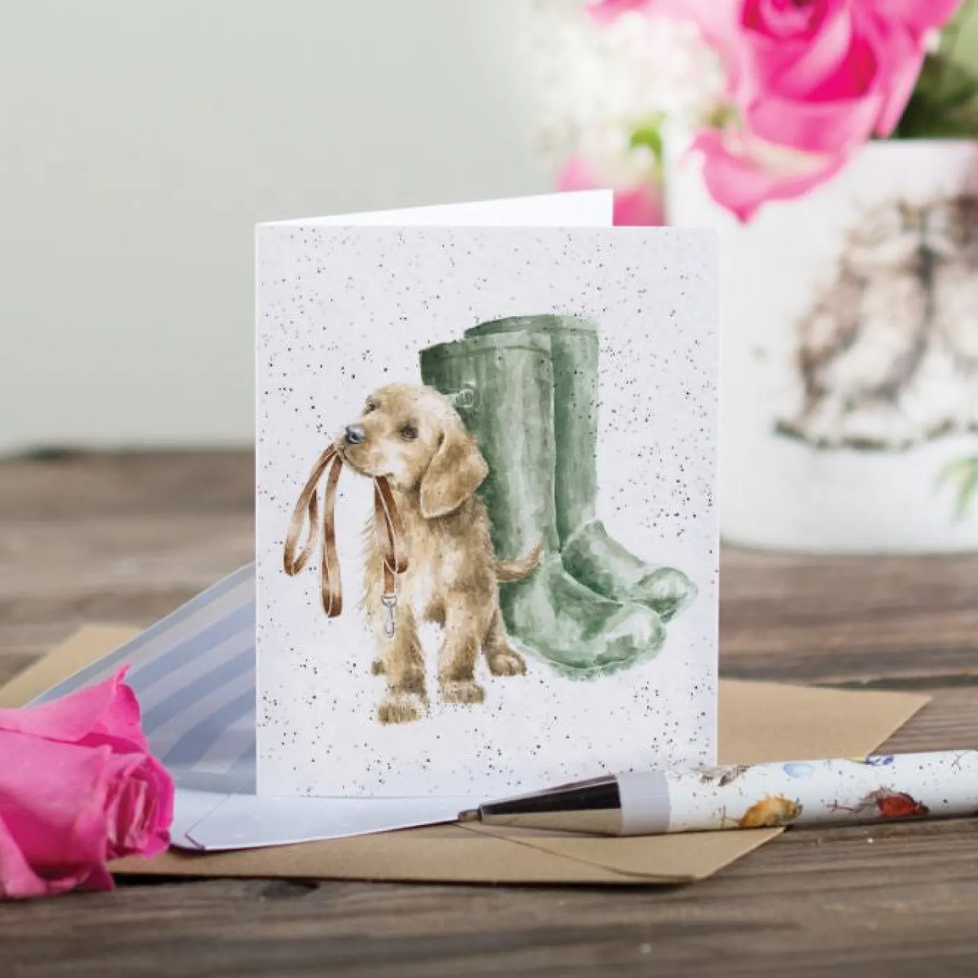 'Hopeful' Labrador Gift Enclosure Card