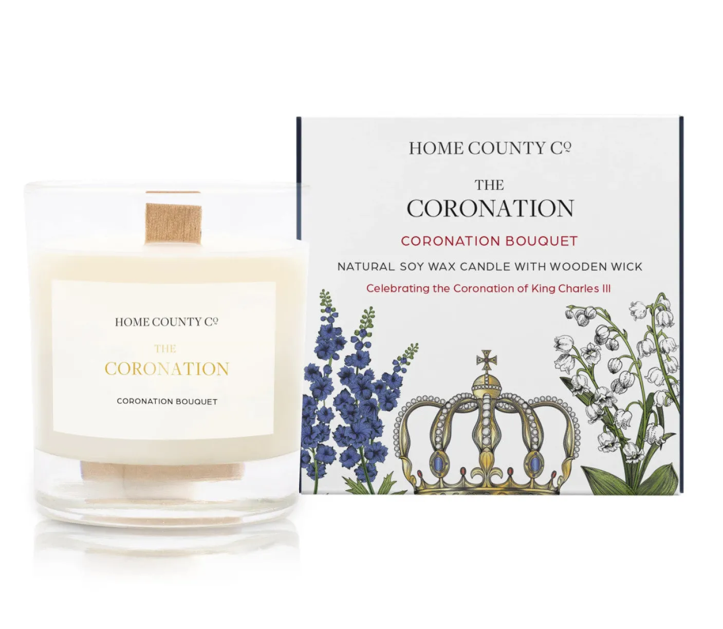The Coronation Bouquet Candle