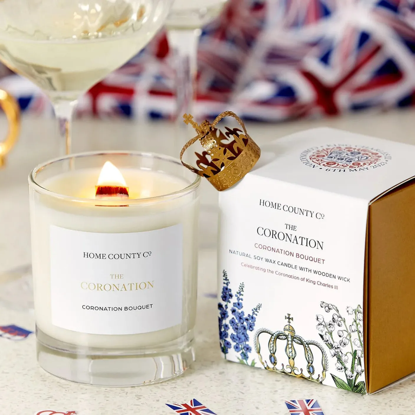 The Coronation Bouquet Candle