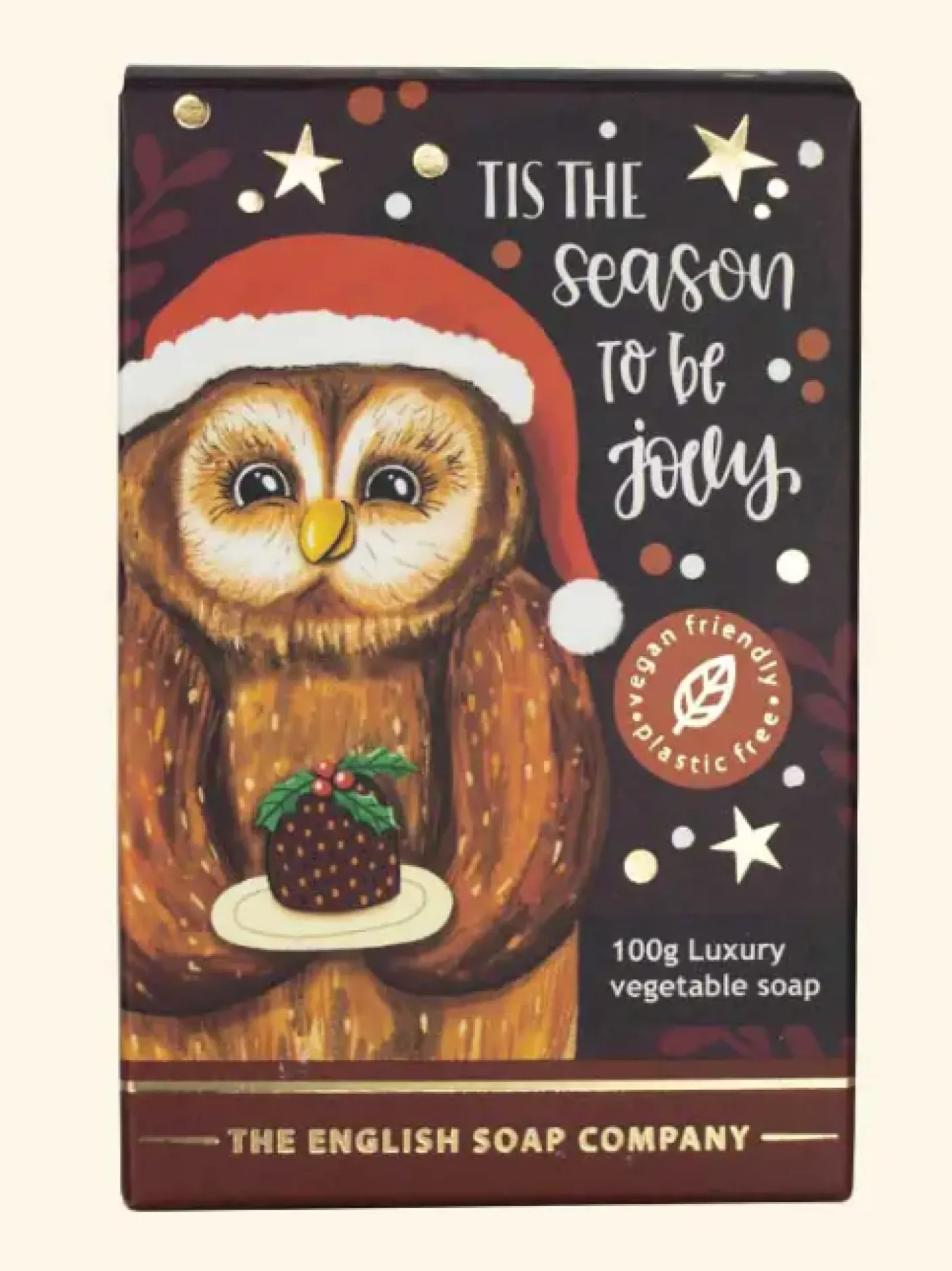 Christmas Owl Mini Soap - 100g