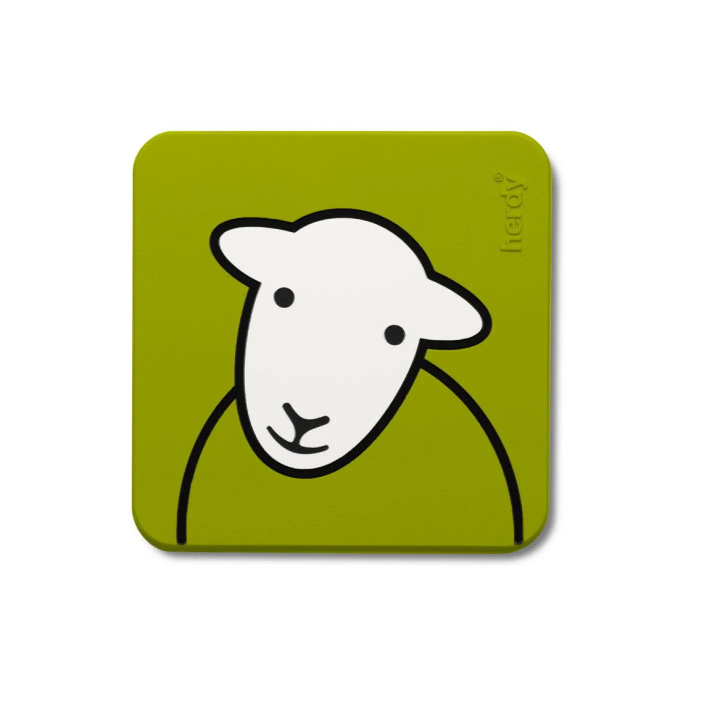 Herdy Hello PVC Coaster