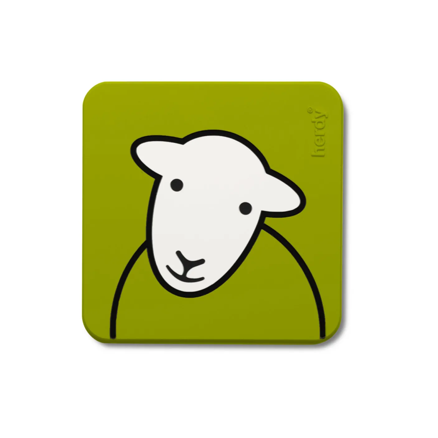 Herdy Hello PVC Coaster