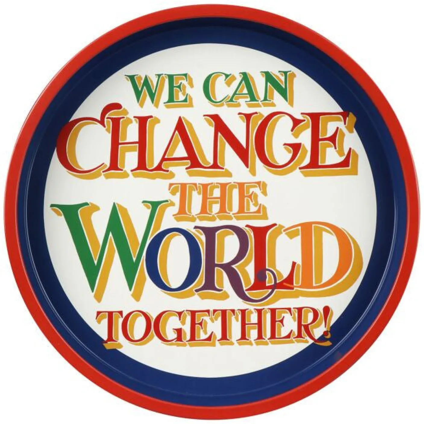 Brighter World Deepwell Tin Tray