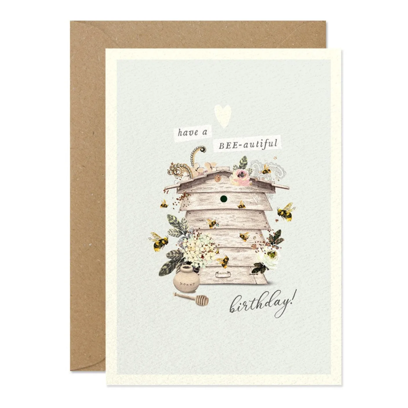 Bee-autiful Birthday Greeting Card