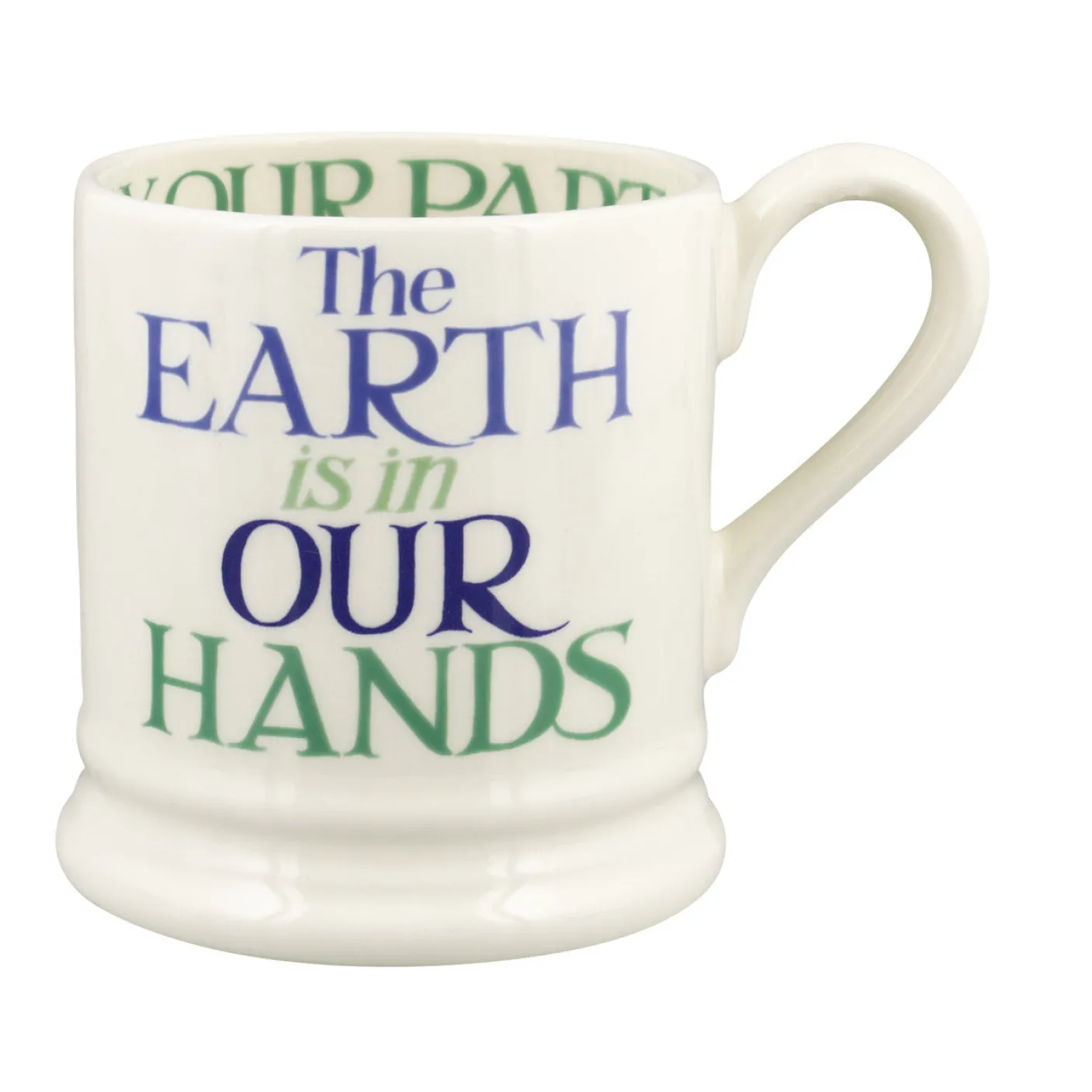 Rainbow Toast In Our Hands 1/2 Pint Mug