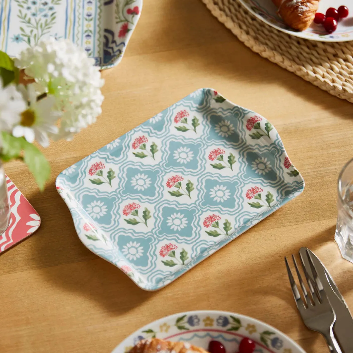 Boho Floral Small Scatter Tray