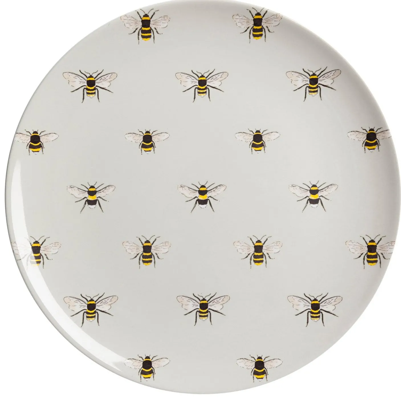 Bees Melamine Dinner Plate