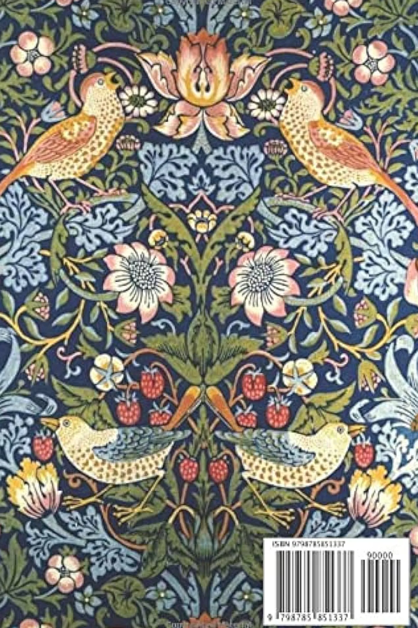 William Morris Strawberry Thief A5 Hardback Notebook