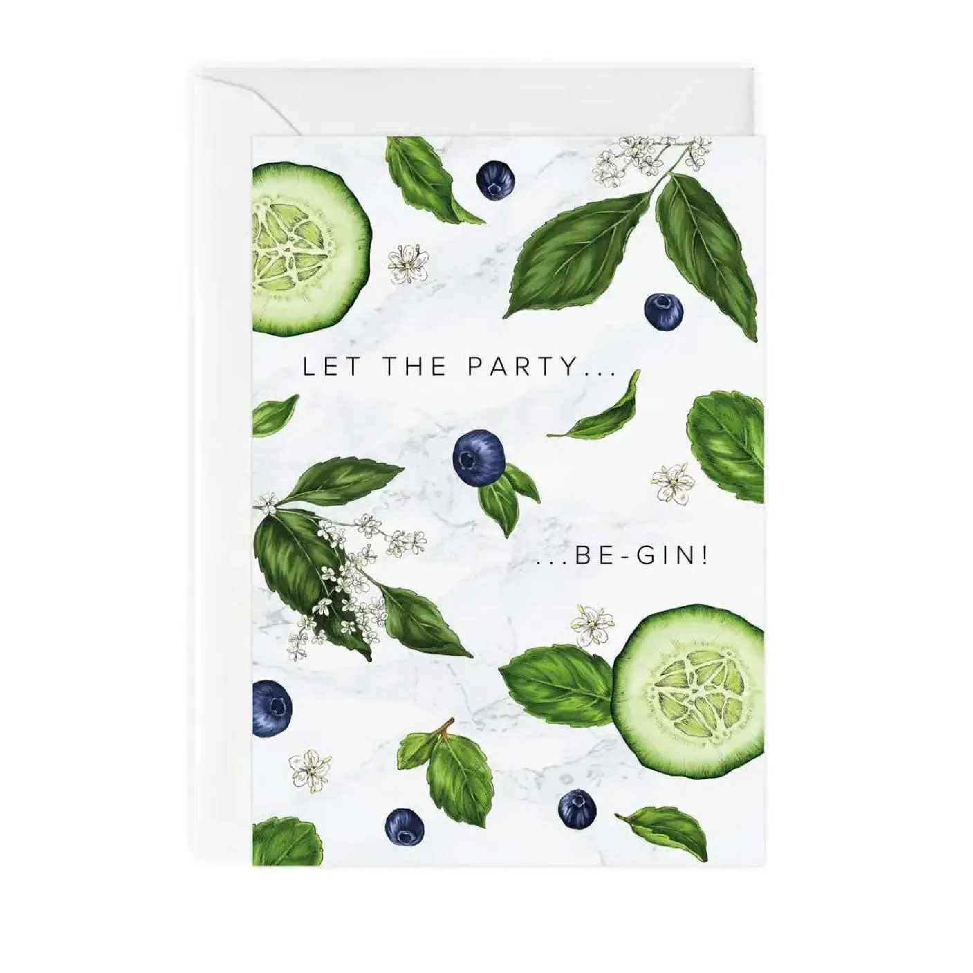 Botanical Party - Gin -  card