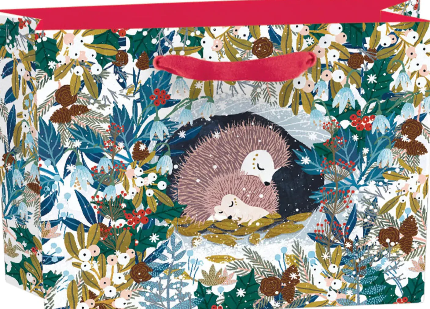 Snowy Sanctuary Small Landscape Gift Bag