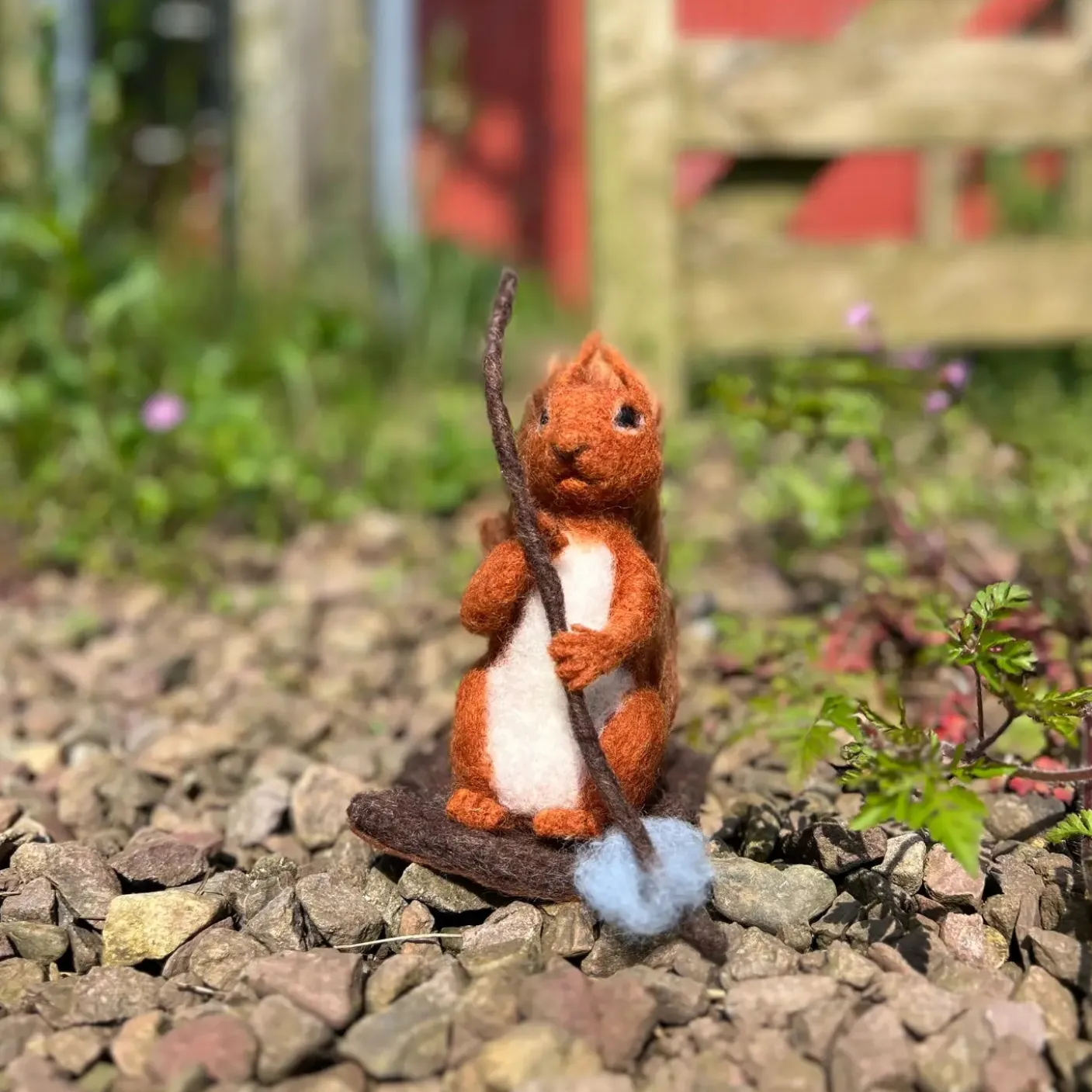 Squirrel Nutkin Needle Felting Craft Kit