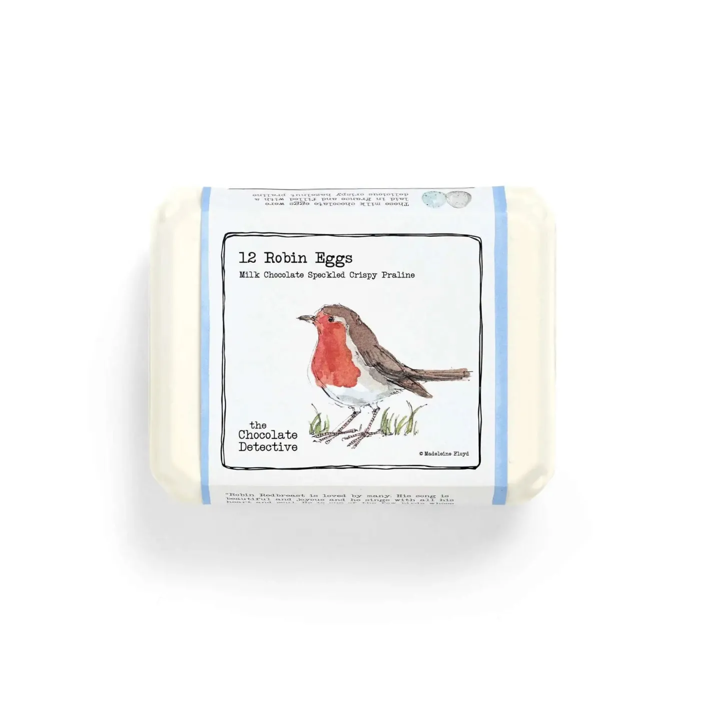12 Robin Eggs by The Chocolate Detective