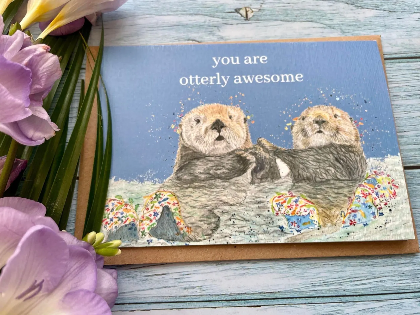 You Are Otterly Awesome Greetings Eco Card