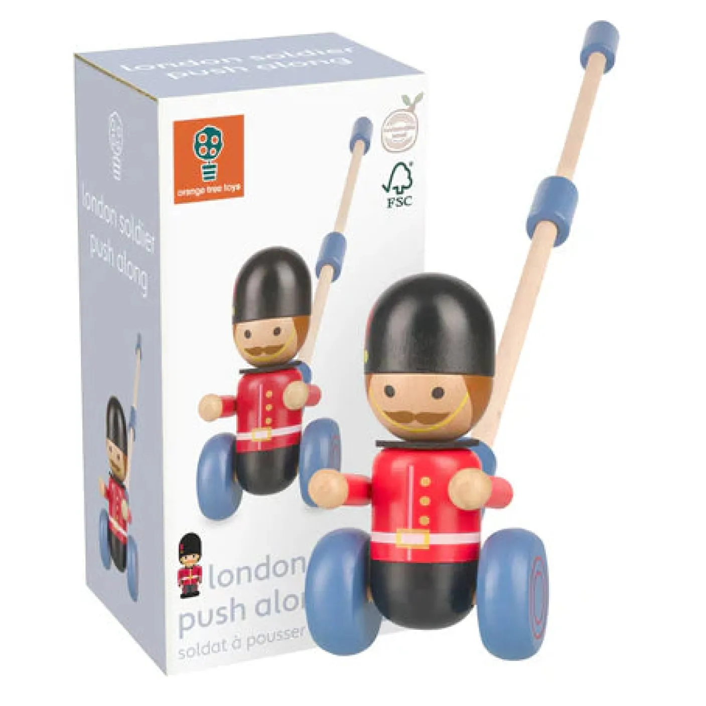London Soldier Push Along (Boxed)