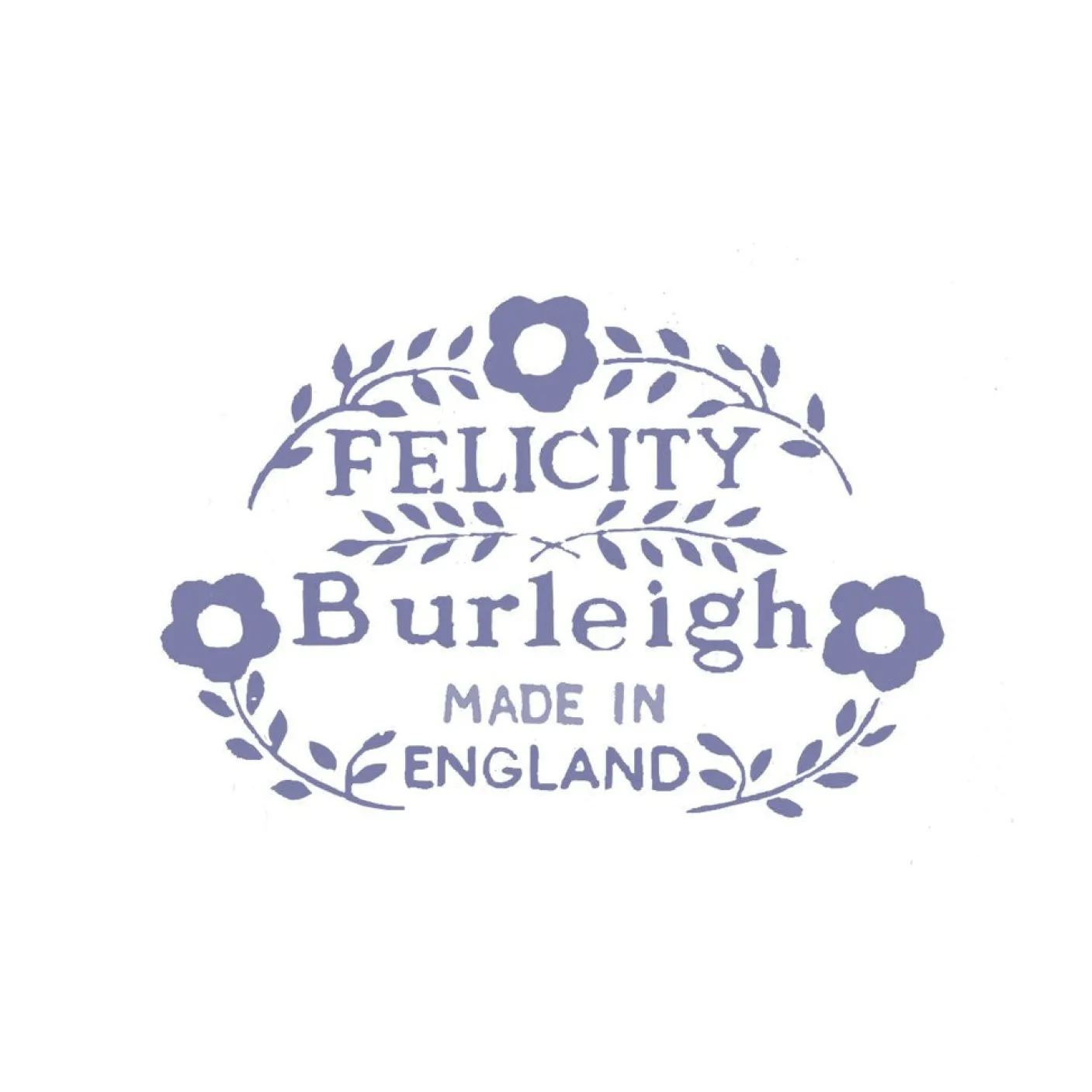 Blue Felicity 2 Tier Cake Stand