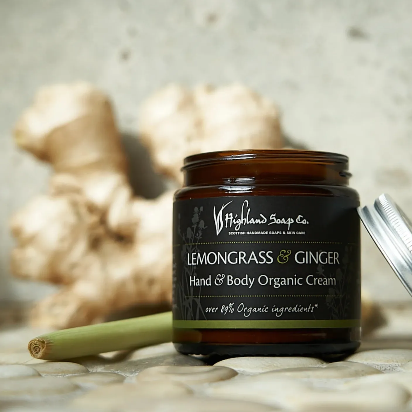 Lemongrass & Ginger Hand & Body Organic Cream