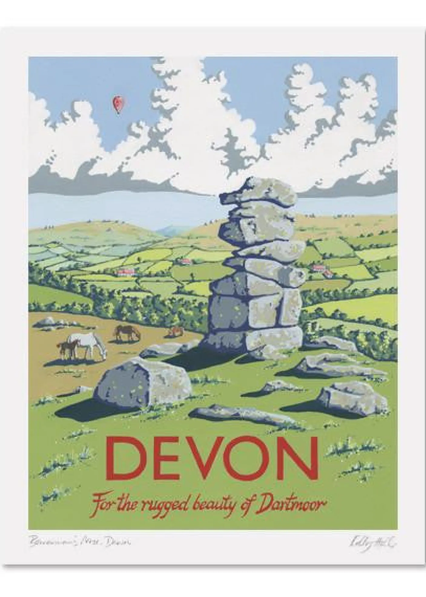 Kelly Hall Devon Print