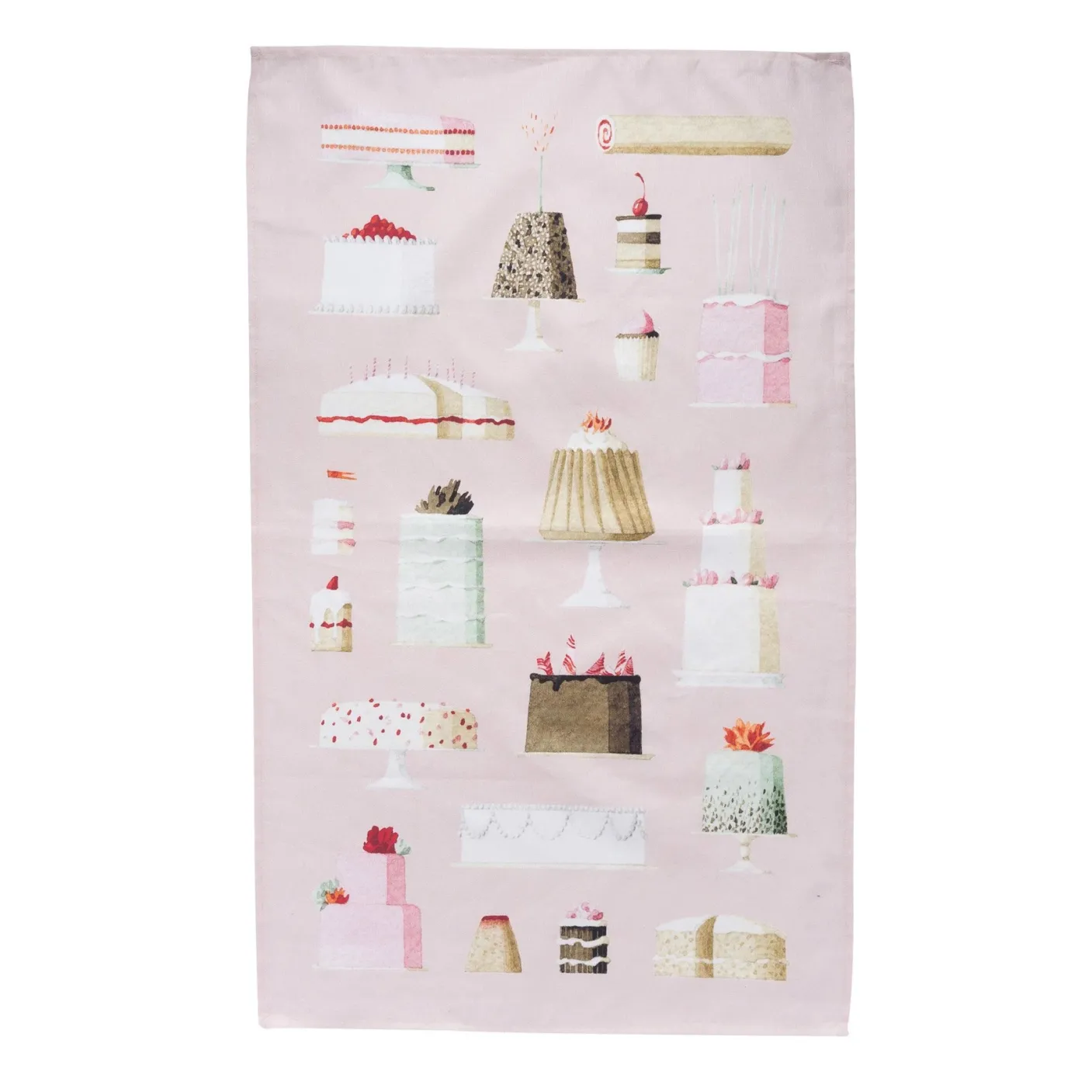 Cakes Tea Towel