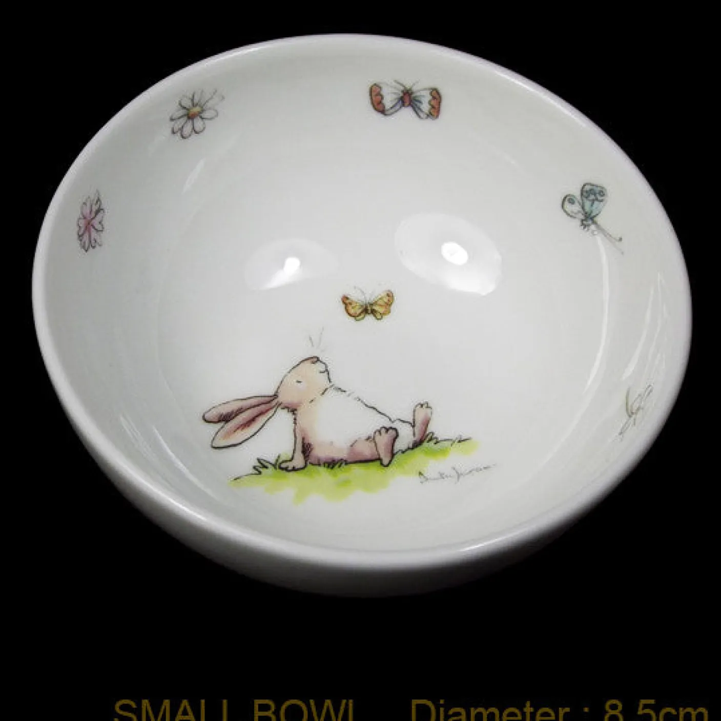 Meadow Bunny Mini Bone China Bowl