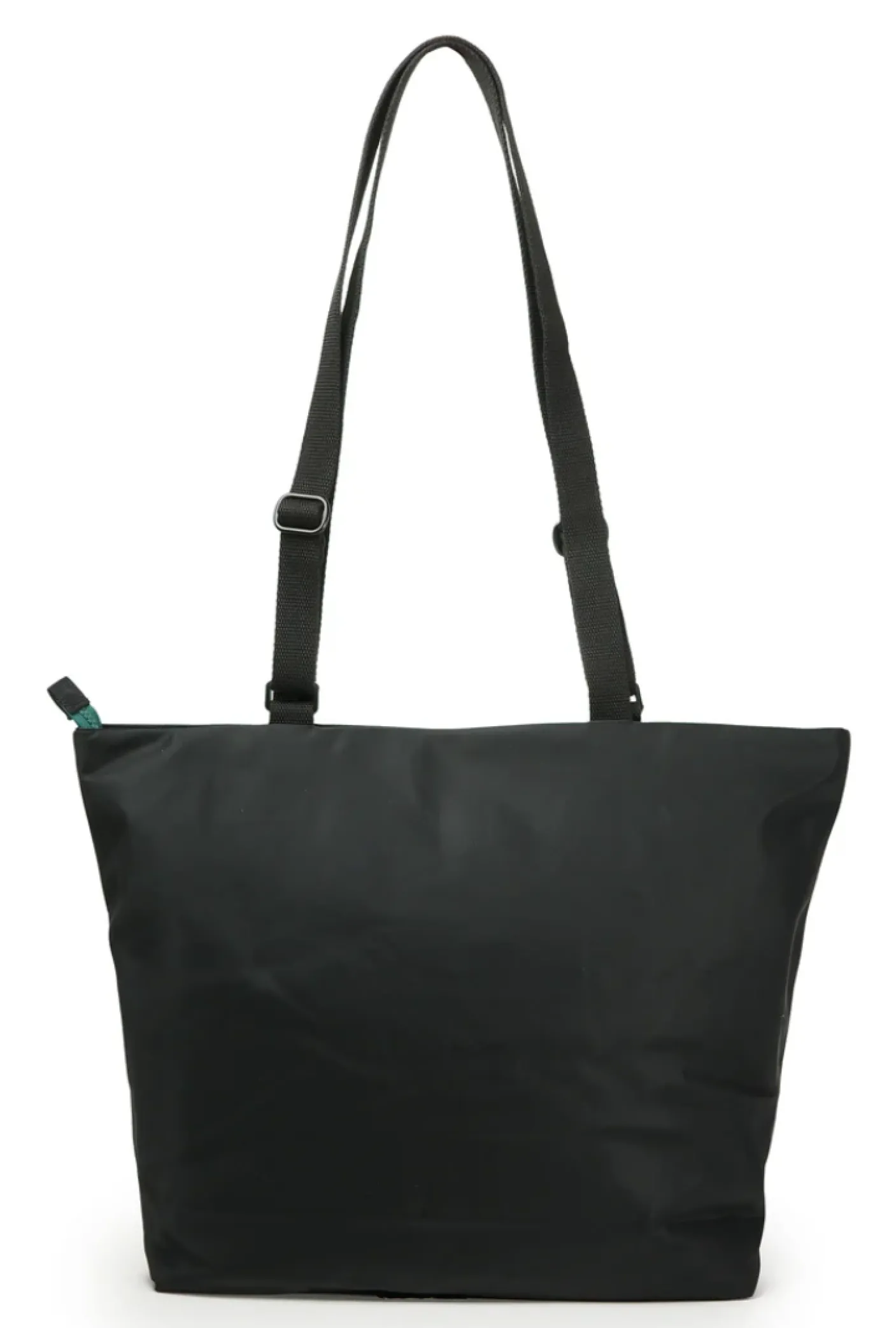 Trafalgar Tote B All Black Teal Capsule Recycled Cavas Tote- Medium