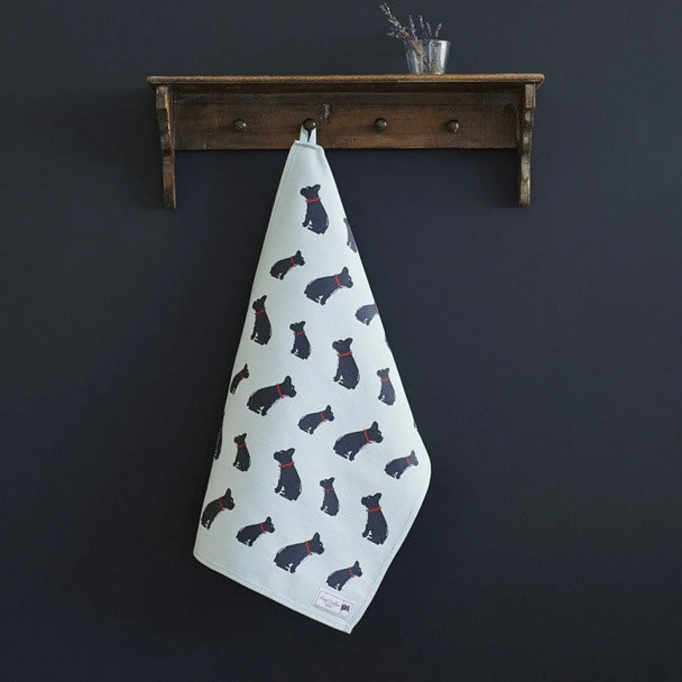 French Bulldog Tea Towel