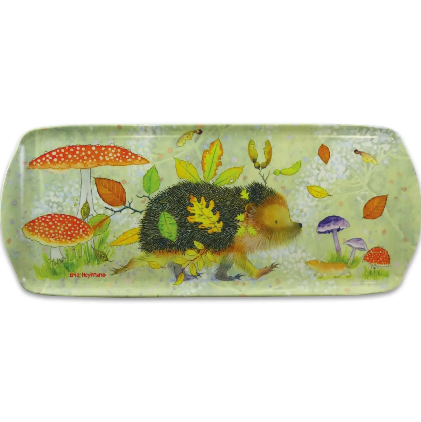 Hedgehog Melamine Sandwich Tray