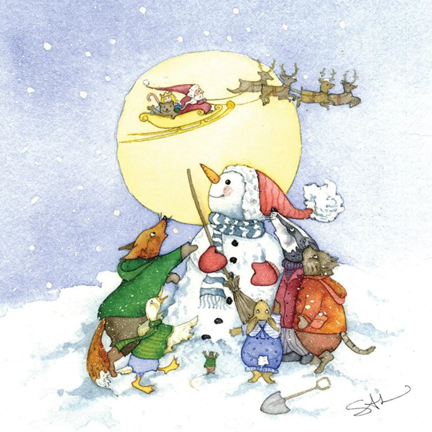 Santa Claus Greeting Card