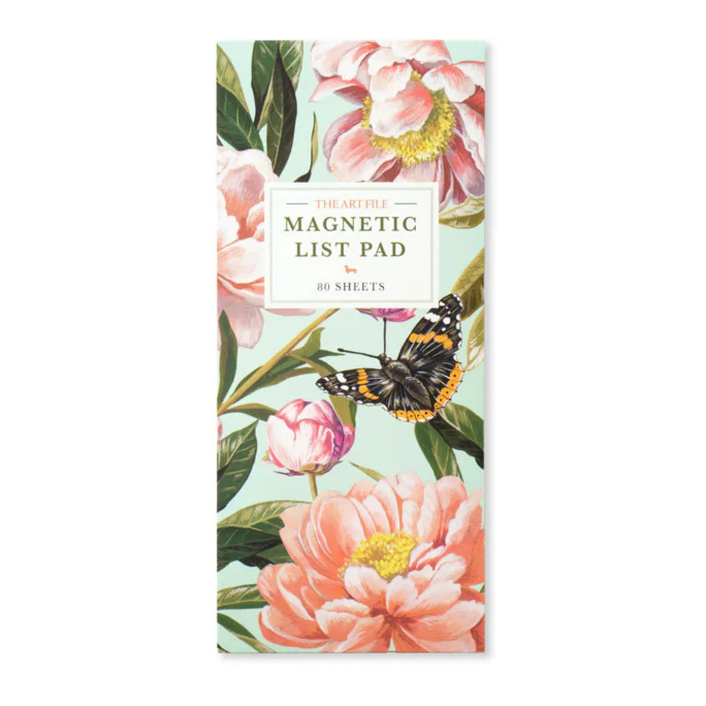 Butterflies & Flowers Lined Magnetic Pad
