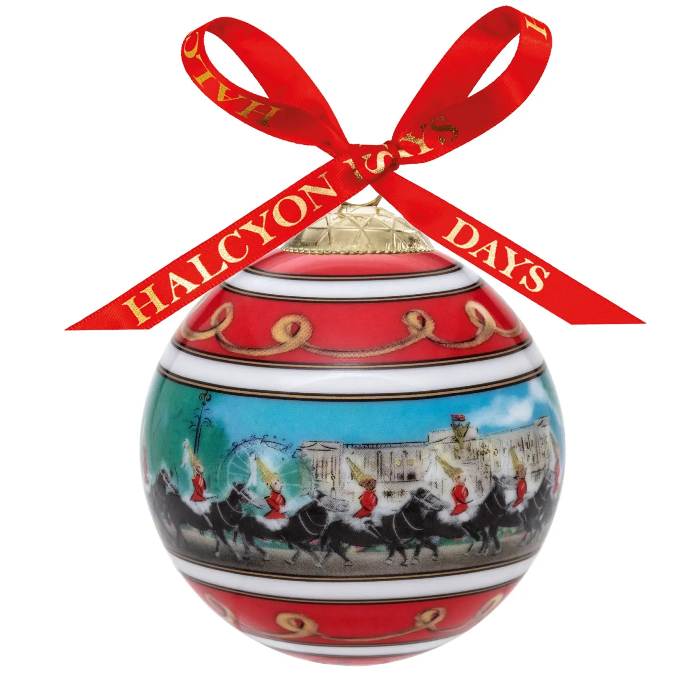 Life Guards on Parade Bone China 3" Bauble