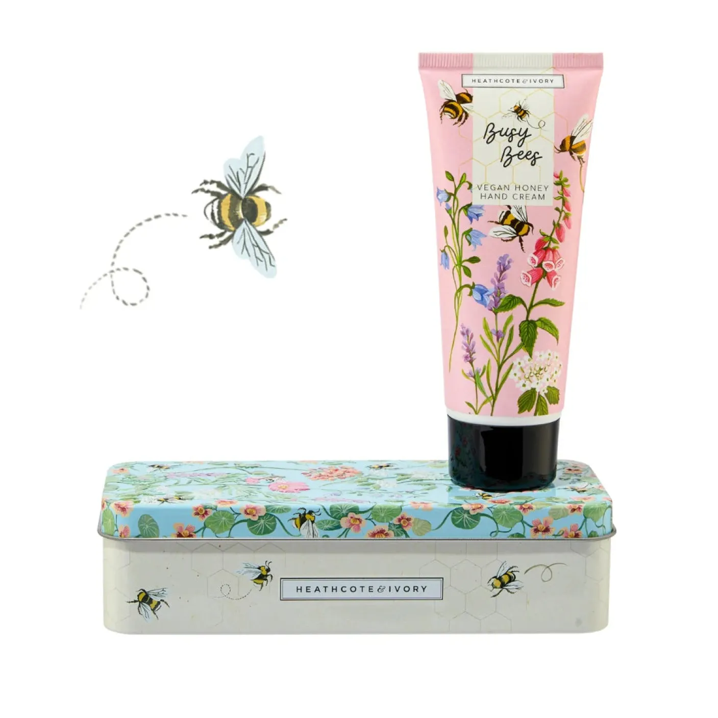 Heathcote & Ivory Busy Bee Vegan Hand Cream Tin