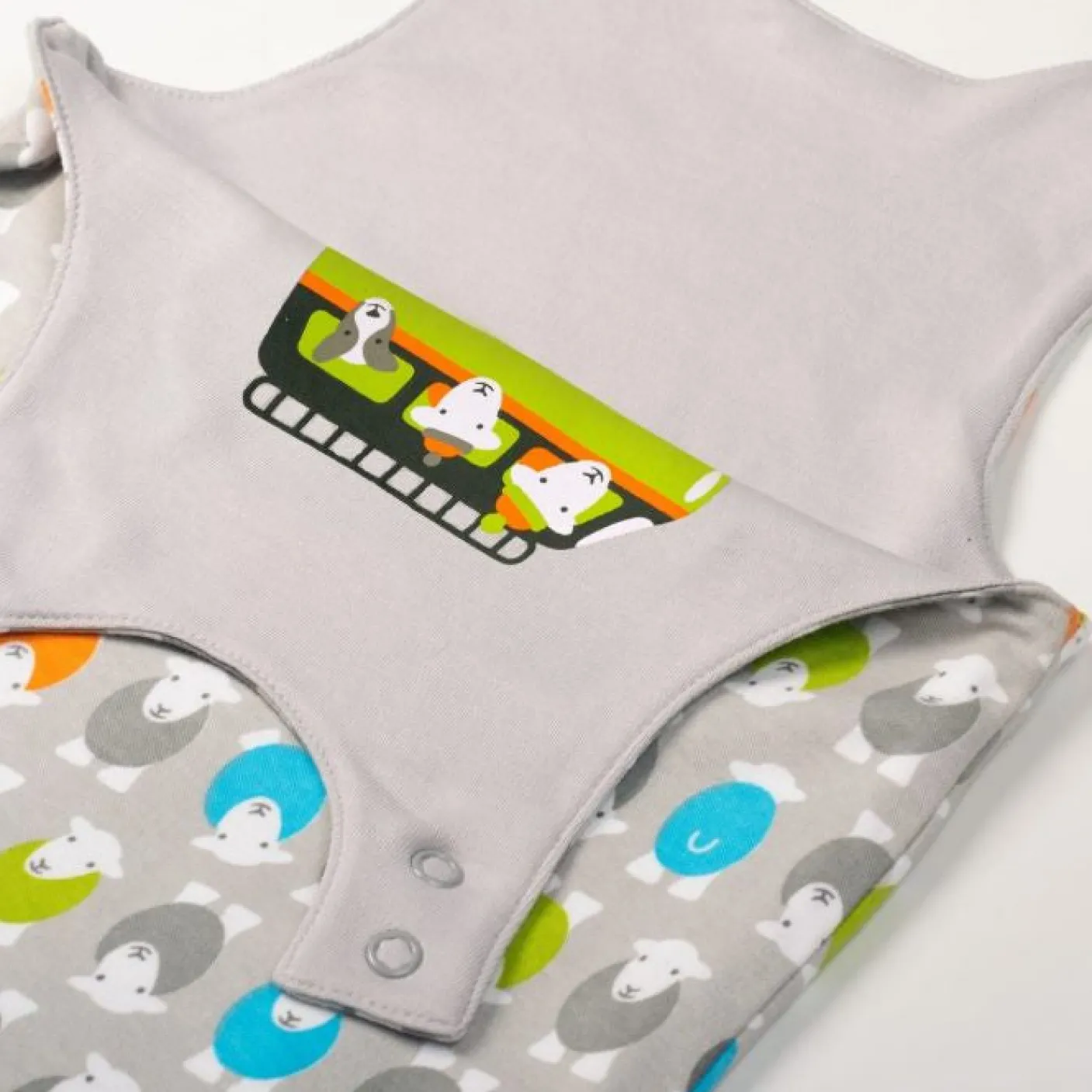 Herdy Camper Baby Reversible Overalls