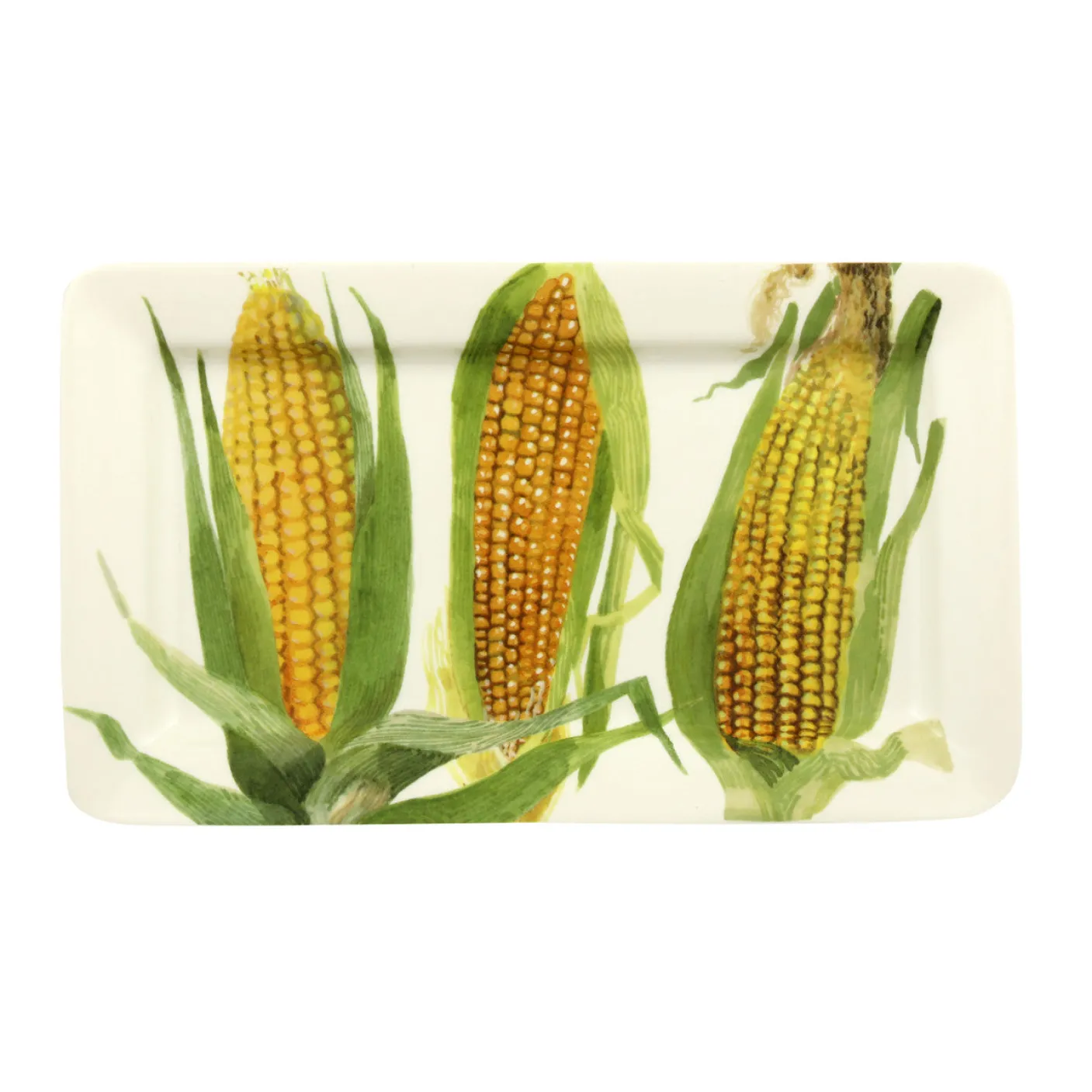 Vegetable Garden Sweetcorn Medium Oblong Plate
