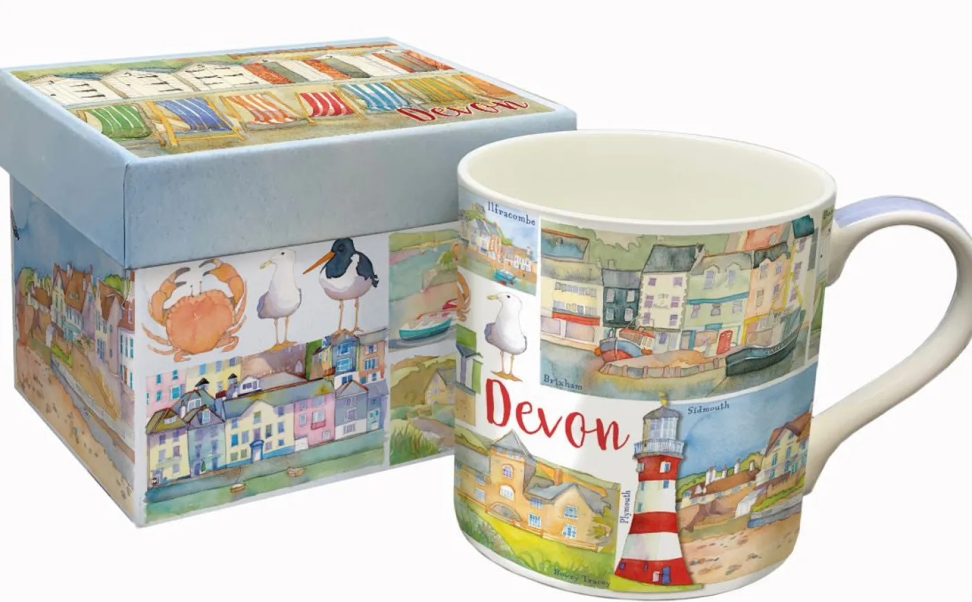 Devon Bone China Mug (Boxed)