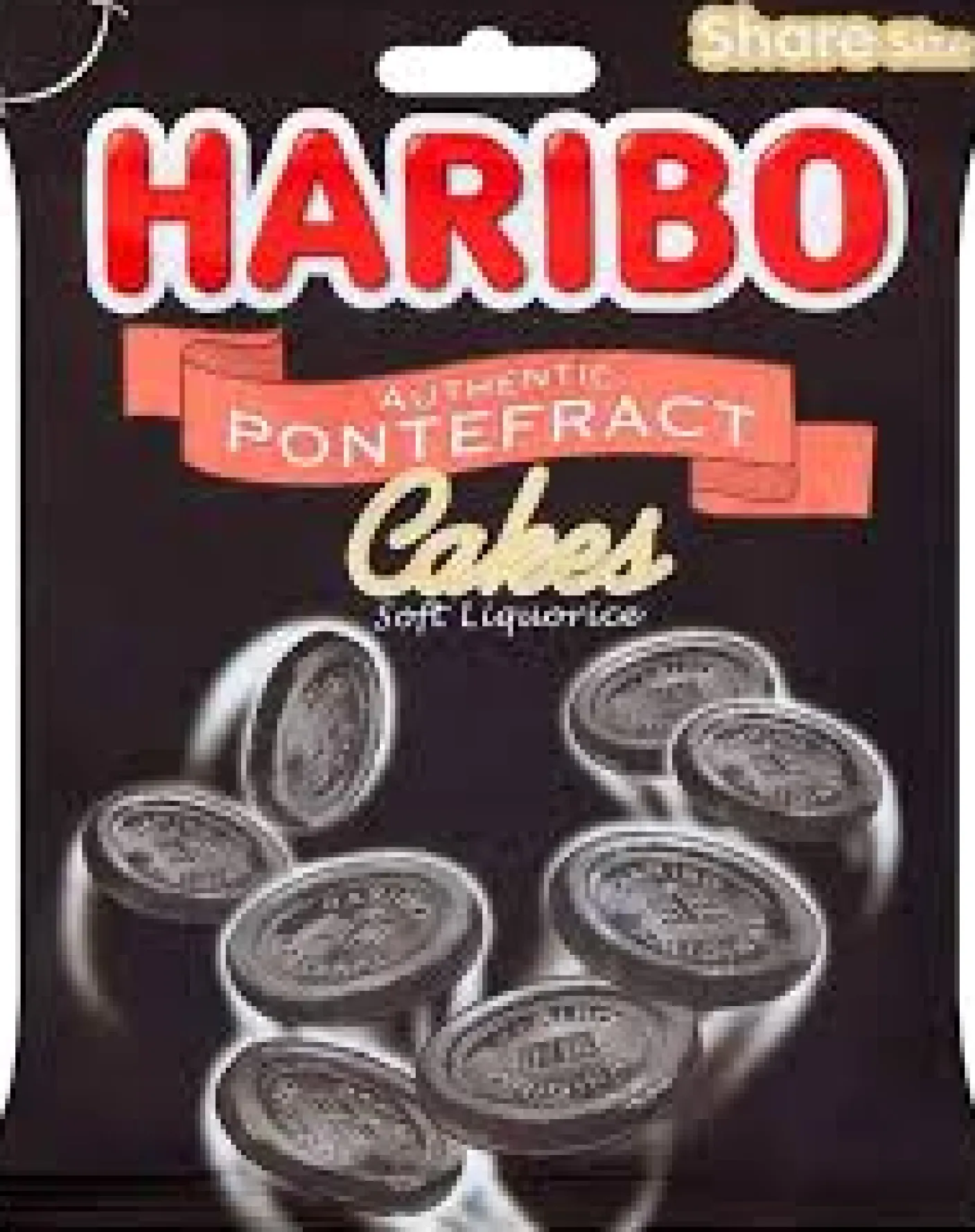 Haribo Pontifract Cakes Bag 160g